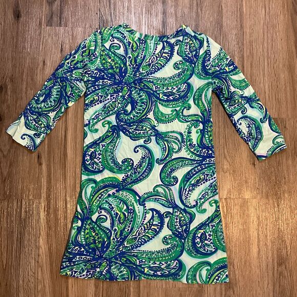Lilly Pulitzer Palmetto Dress Girls  Size XL 12-14 Mini‎ KEEP IT CURRENT 12442 - Picture 5 of 7